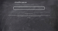 Desktop Screenshot of citizenaffairs-egov.com