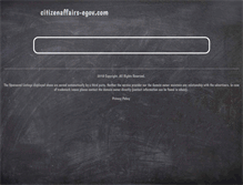 Tablet Screenshot of citizenaffairs-egov.com